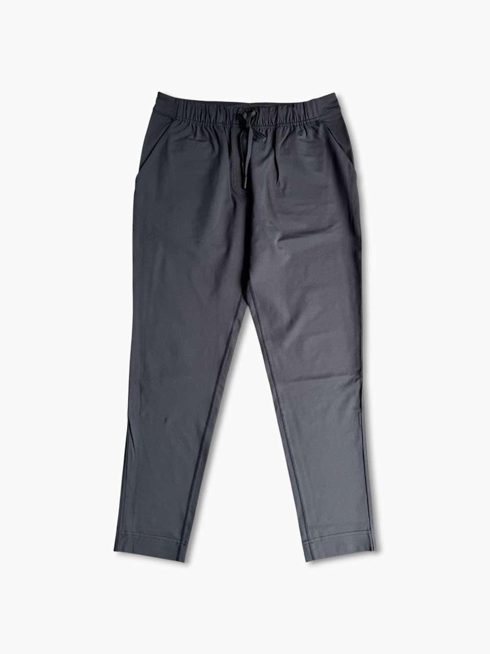Lululemon On The Fly‎ 7/8 Pants Full On Luxtreme Pull On Tapered Black 4